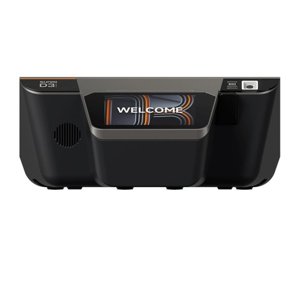 D3 Mini printer, 3G+32G, NFC, Wifi, 4″ Tactile Customer, 1MP Cam scanner