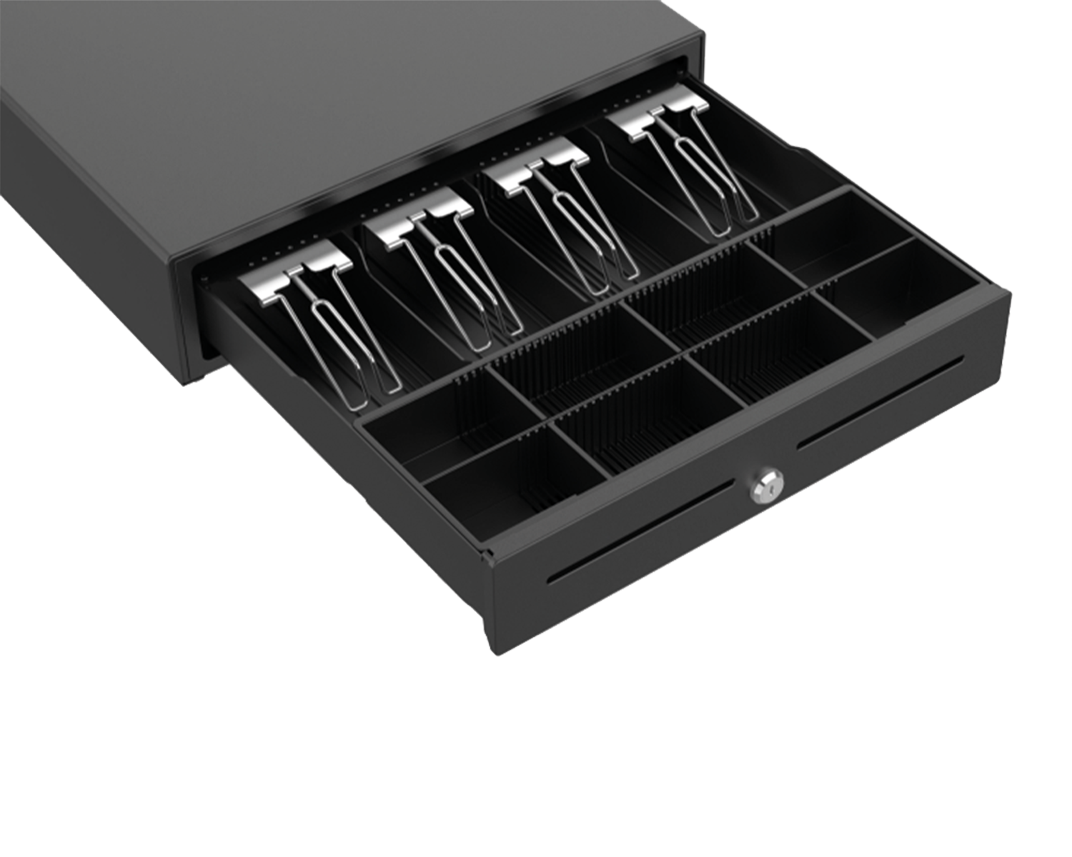 Cajón portamonedas automático Geon Negro (41 cm)