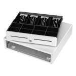 Cajón portamonedas automatico Geon Blanco (41 cm)