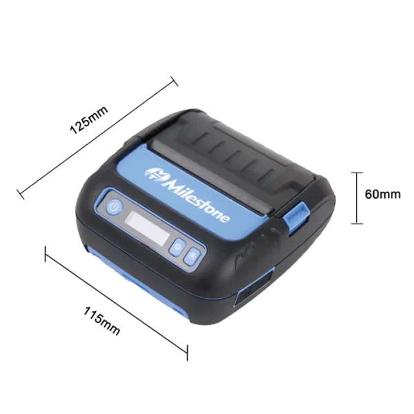 Impresora de tíckets térmica portátil Bluetooth GEON - P80F (funda de Nylon Incluida)