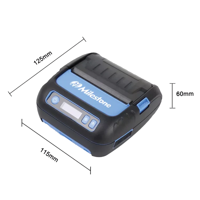 Impresora de tíckets térmica portátil BLUETOOTH GEON - P80F (FUNDA DE NYLON INCLUIDA)