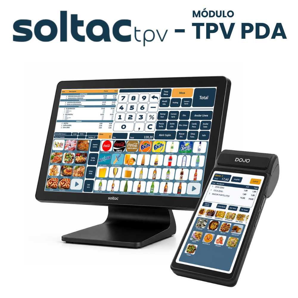 Software Soltac TPV Módulo soltac TPV PDA - Windows