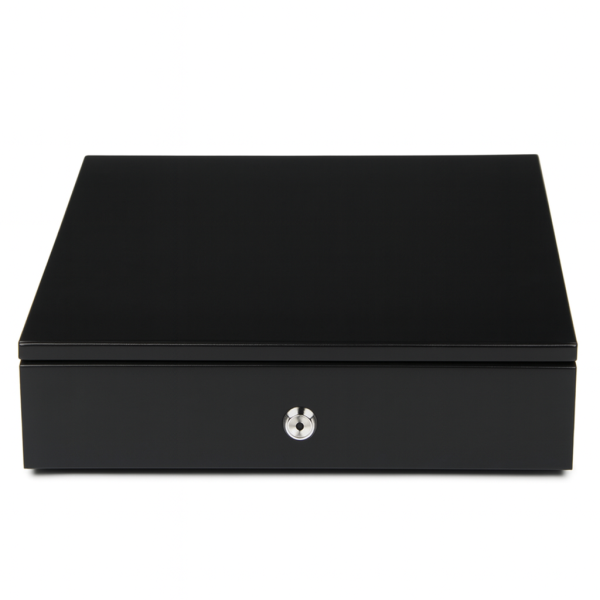Cajón Portamonedas Negro 33×36