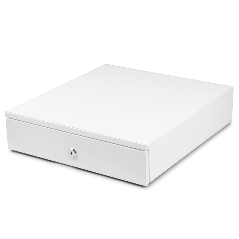 Cajón portamonedas automático Geon Blanco (33 x 36 cm)