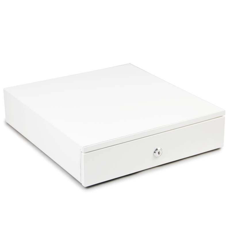 Cajón portamonedas automático Geon Blanco (33 x 36 cm)