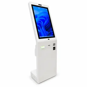 Quiosco Windows 32", I5 6th, 8GB RAM, SSD 128GB, Impresora 80mm, 2D, NFC, Chip Card Reader