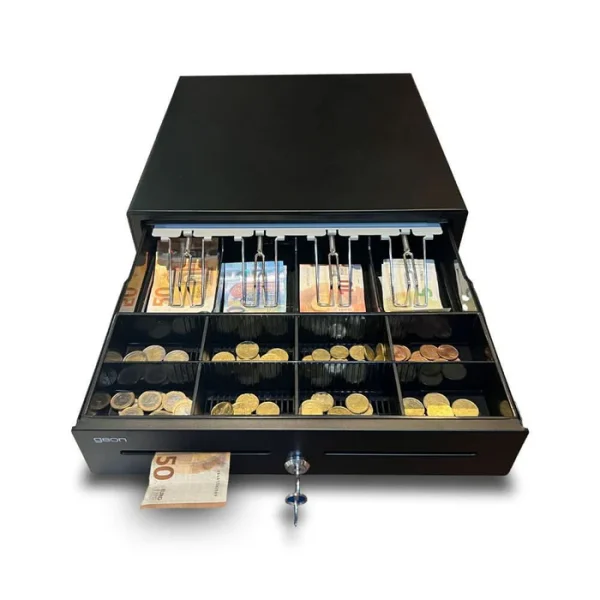 Cajón portamonedas automático Geon Guías Metálicas (41 x 41 cm)