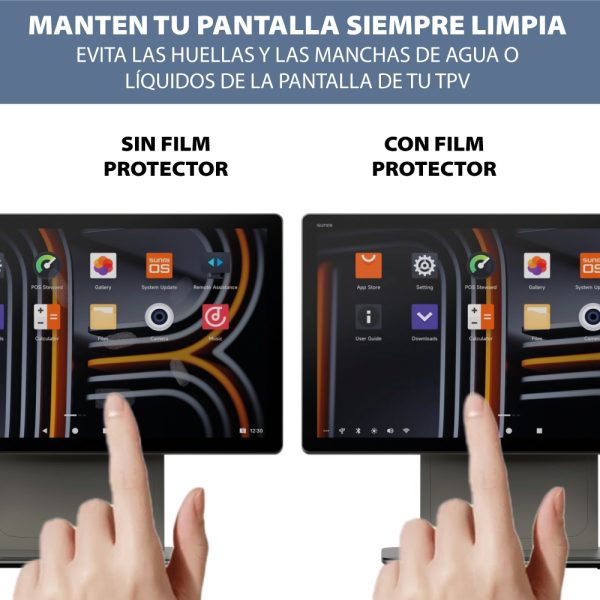 Protector de Pantalla para Sunmi D3 Pro 15,6"