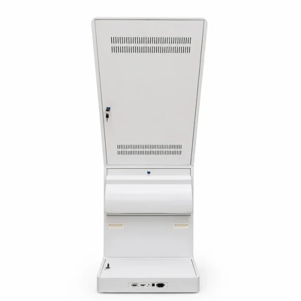 Quiosco Windows 32", I5 6th, 8GB RAM, SSD 128GB, Impresora 80mm, 2D, NFC, Chip Card Reader