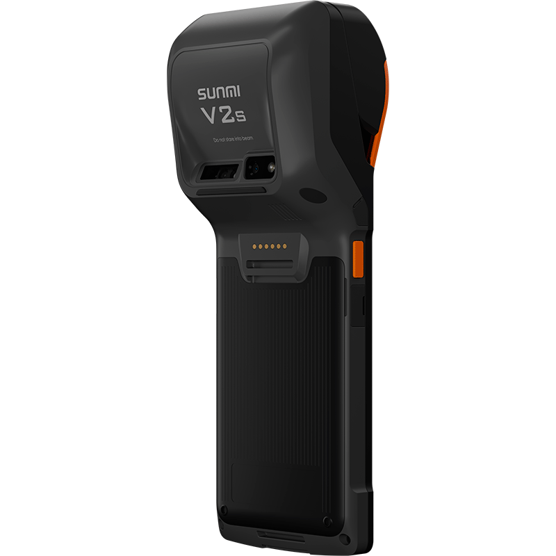 Sunmi V2S - GMS EDLA, A11, 5.5", 3GB+32GB, 2MP,8MP,2D Scanner, Printer + label printer, NFC, WiFi, 4