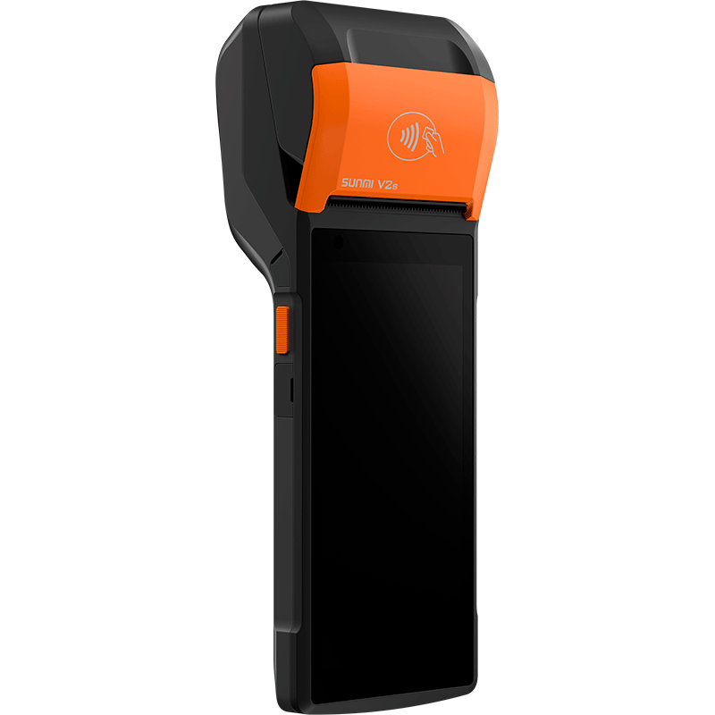 Sunmi V2S - GMS EDLA, A11, 5.5", 3GB+32GB, 2MP,8MP,2D Scanner, Printer + label printer, NFC, WiFi, 4