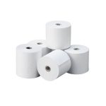 CAJA 50 Rollos 80x80 Térmico Adhesivo Continuo
