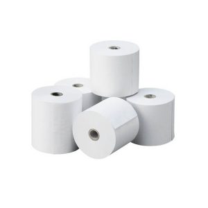 CAJA 50 Rollos 80x80 Térmico Adhesivo Continuo