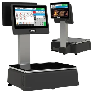 Balanza DIBAL CS-3100 NEO UX doble cuerpo · 10,1″ + 10,1″, 4 GB + 64 GB