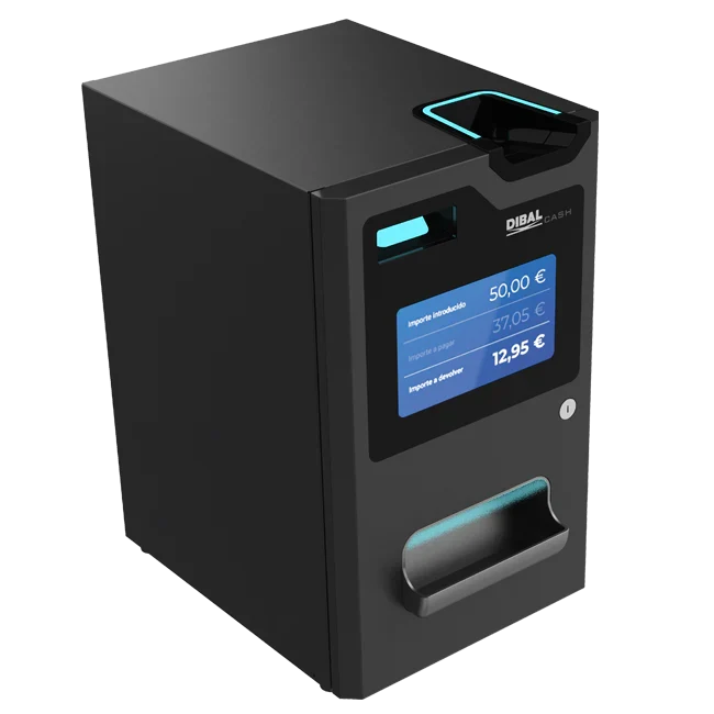 DIBALCASH Neo: reciclador de billetes y monedas (vista 2)