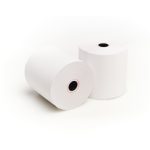Caja de 50 rollos de papel térmico 80x80 mm sin BPA de iggual