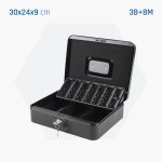 Caja de efectivo portátil IRON-TINY de iggual