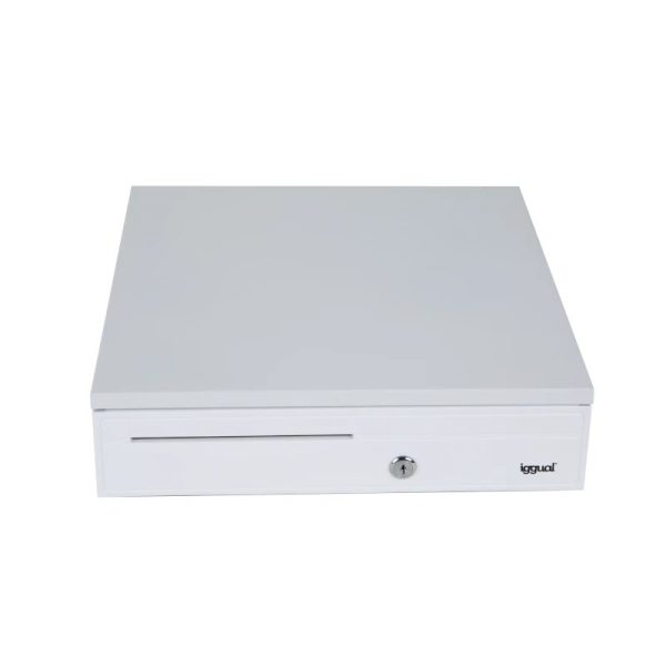 iggual Cajón portamonedas IRON-30PW · 5+5, blanco puro