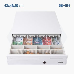 Cajón portamonedas IRON-50PW de iggual