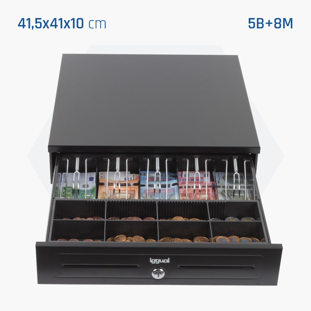 Cajón portamonedas IRON-HD de iggual