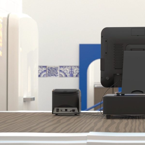 iggual Impresora térmica de tickets TP EASY 80 WiFi · USB y Wi-Fi, 80 mm