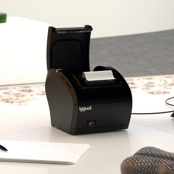 iggual Impresora térmica de tickets TP8002 · USB, serie y red, 80 mm