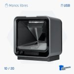 Lector de códigos de barras de supermercado 2D USB L2DUSB-S-AR, sobremesa de alto rendimiento de iggual