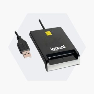 Lector de DNI electrónico USB 2.0 de iggual