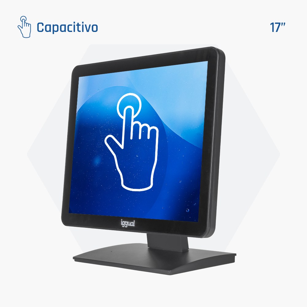 Monitor táctil capacitivo 17″ MTL17X de iggual