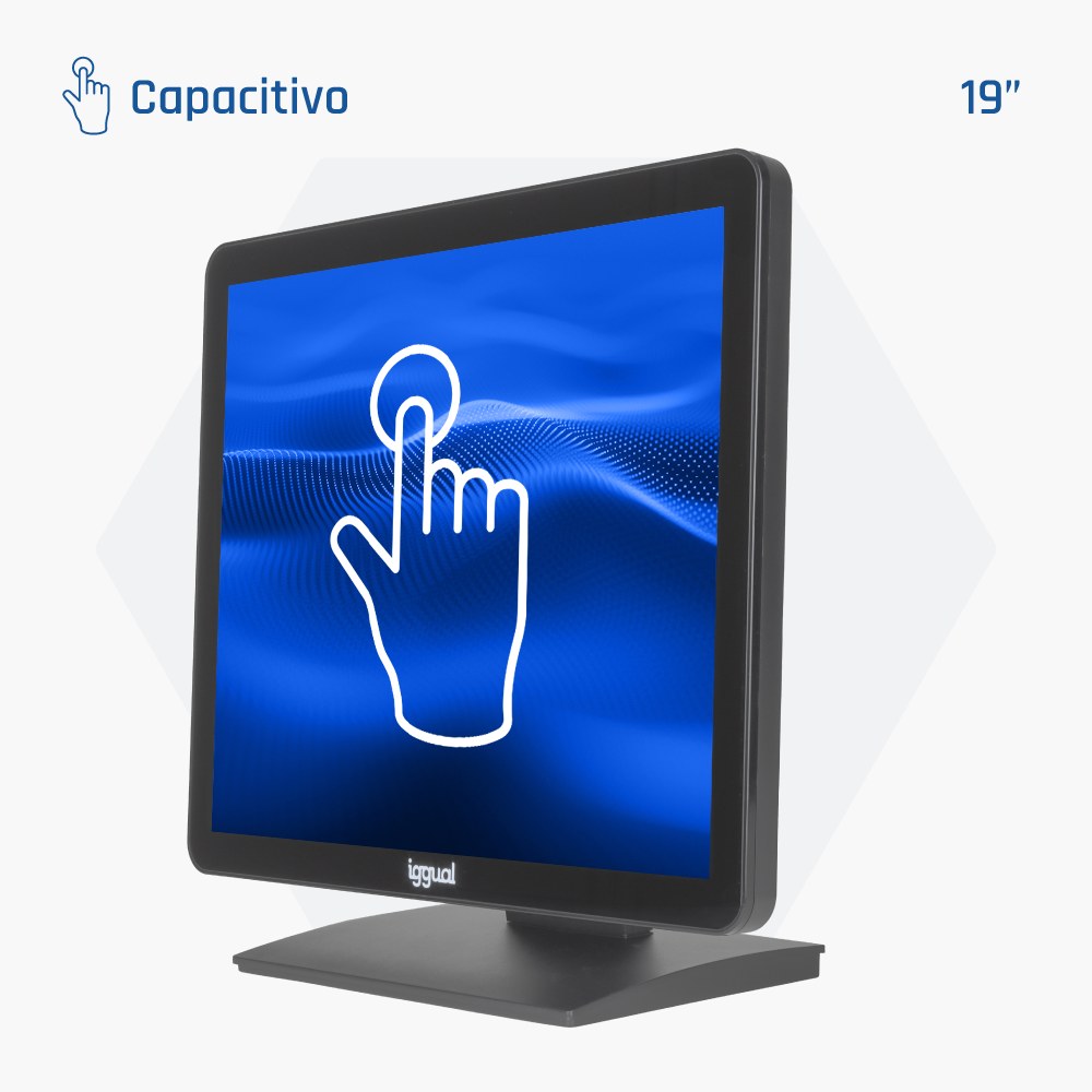 Monitor táctil capacitivo 19″ MTL19X de iggual