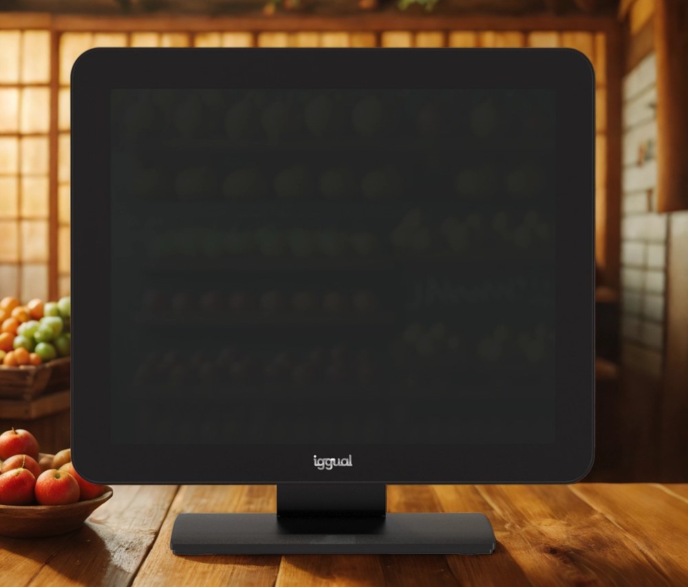 Monitor táctil capacitivo 19″ MTL19X de iggual, vista 2