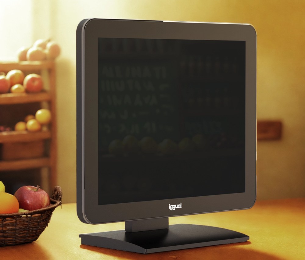 Monitor táctil capacitivo 19″ MTL19X de iggual, vista 3