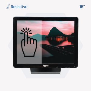 Monitor táctil resistivo 15″ MTL15C de iggual